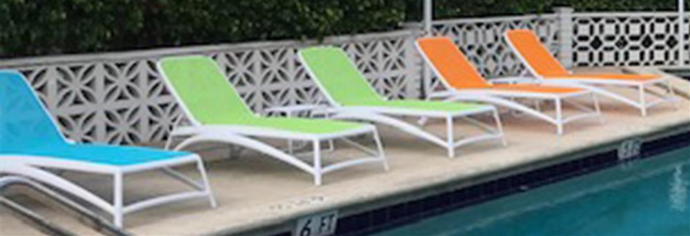 New HOA Pool Furniture